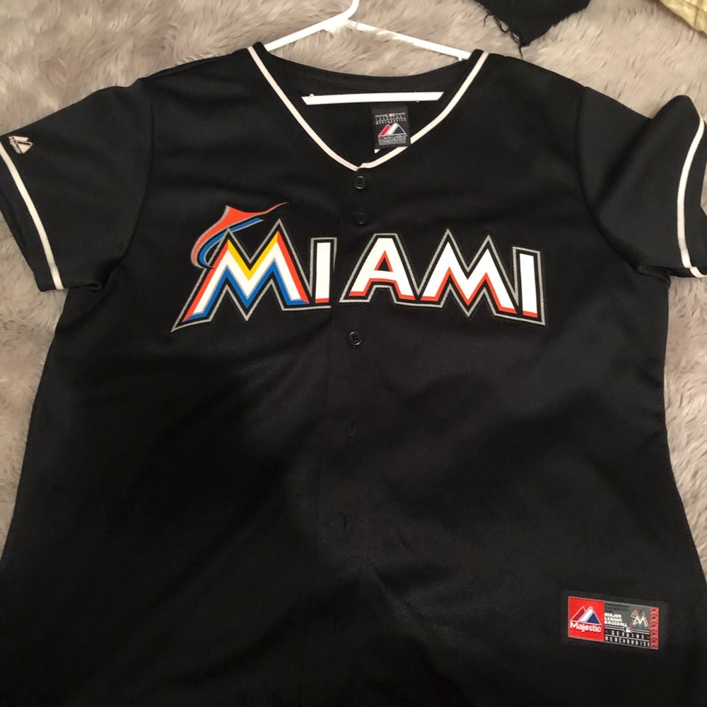 Miami Marlins baseball jersey 2019 Boys XL/Adult S
